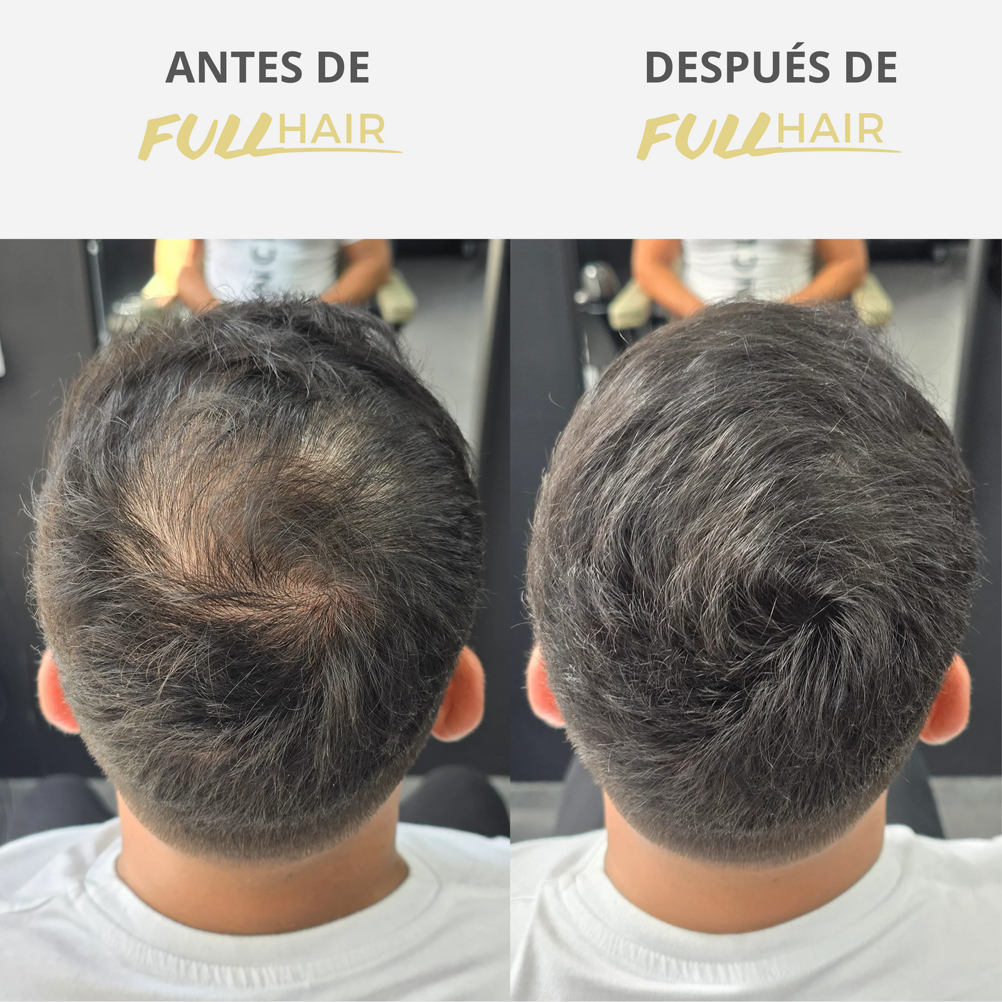 Fullhair V2 - Cubre al instante el cabello fino